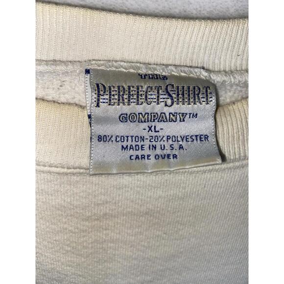 VTG Brownings Tavern Sweatshirt Mens XL Beer Lager Thrashed Crewneck 90s 1992 - Picture 3 of 16